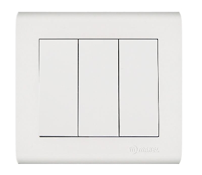 Выключатель 3-кл. Manolya 1вх. 3вых. бел. Makel 41001091