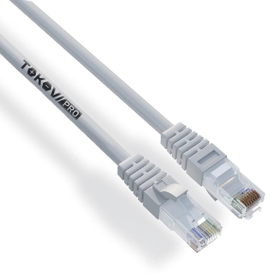 Патч-корд кат.5E U/UTP 24 AWG PVC 10м PRO TOKOV ELECTRIC TKP-PC06-5EU-CUPVC-10M