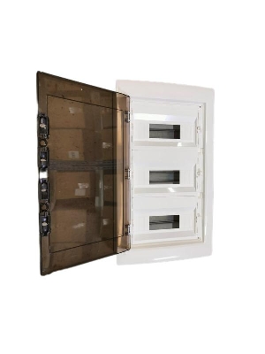 Корпус щита распределительного для модульного оборудования 36M(12х3) навесной прозр. затемненная дверца Cetinkaya Pano CP30936