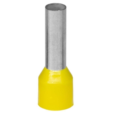 Наконечник-гильза с изолирован. фланцем для жилы 25кв.мм длина контактн. части 18мм желт. DKC IF25-18YW