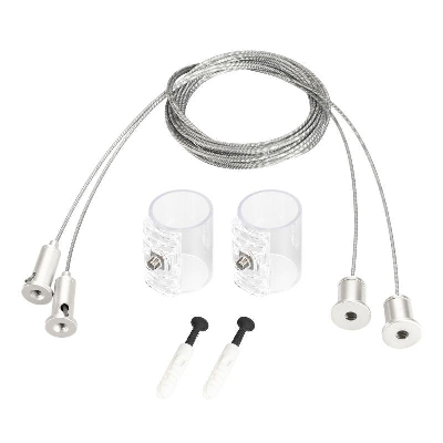 Подвес MOONLIGHT-HR-LIFT-SIDE-VR-D25 White IP20 металл (комплект) Arlight 048372