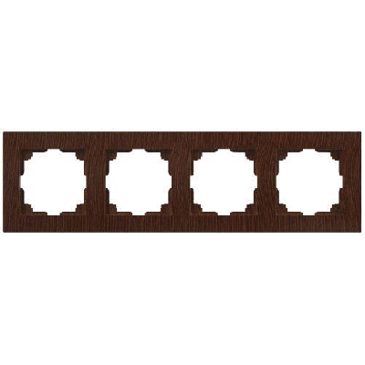 Рамка 4-м СП Accent 6-504-10 венге Intro Б0063715