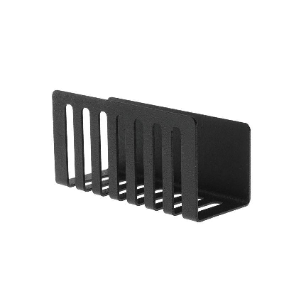 Держатель для хранения губки и кухонной утвари монтаж без сверления черн. Rexant 38-0693