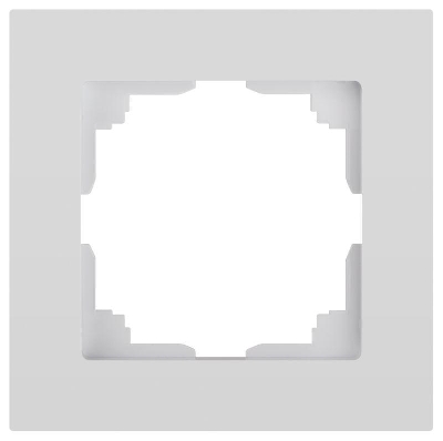 Рамка 1-м СП Accent 6-501-01 бел. Intro Б0063724