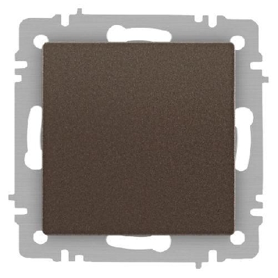Переключатель 1-кл. СП Accent 6-103-08 10А IP20 250В AL/CU бронза Intro Б0063480