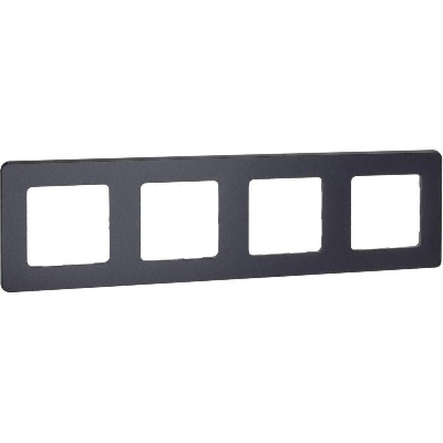 Рамка 4-м Inspiria антрацит IEK 673963