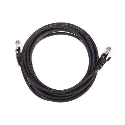 Патч-корд U/UTP CAT 5e RJ45-RJ45 26AWG LSZH черн. 3м Rexant 02-0102-3