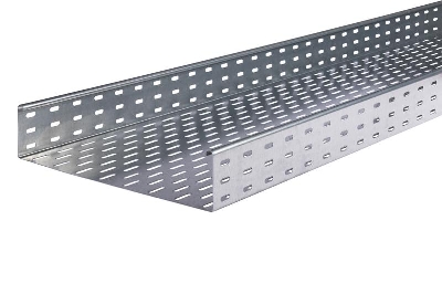 Лоток листовой перфорированный 85х400 L3000 сталь 0.9мм LKS 840 FT RU гор. оцинк OBO 6837594