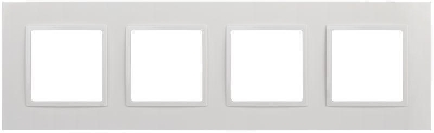 Рамка 4-м Elegance 14-5014-01 Classic бел. Эра Б0060586