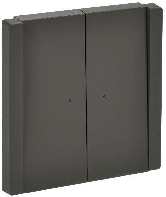 Выключатель проходной 2-кл. СП FORTE&PIANO 10А FP308 с индикацией сер. IEK FP-V22-1-10-1-K03