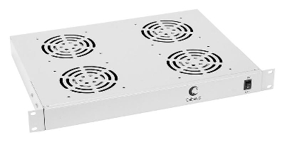 Модуль вентиляторный 19дюйм JG03 4 вентилятора Cabeus 7153c