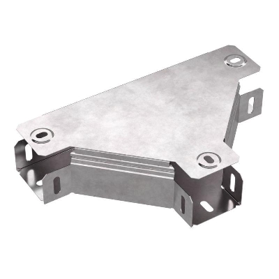 Ответвитель для лотка Т-образ. 50х50 с крышкой Стандарт Промрукав PR16.0566