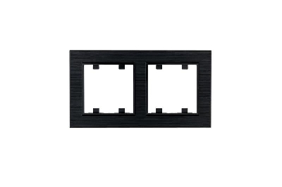 Рамка 2-м Karea LINE STAR чер. Makel 86054702