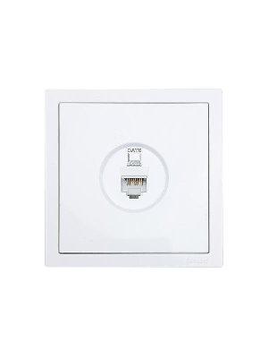 Розетка компьютерная 1-мест. СП ZIMA бел. LEZARD 704-0288-140