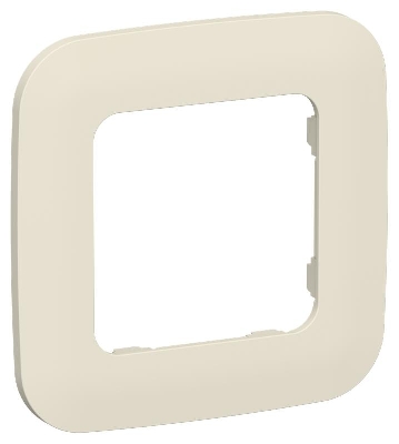 Рамка 1-м СП FLITE РУ-1-А-ФлСл сливочный IEK FI-M12-31-20-K86