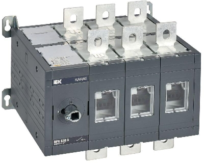Выключатель-разъединитель ВРК 3п 630А реверс. без рукоятки KARAT IEK KA-VR20-3-0630