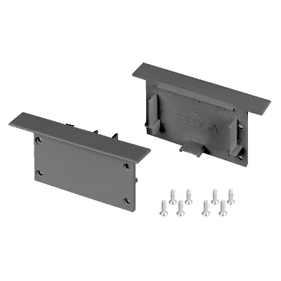 Заглушка SL-LINIA62-FS BLACK пластик Arlight 038877