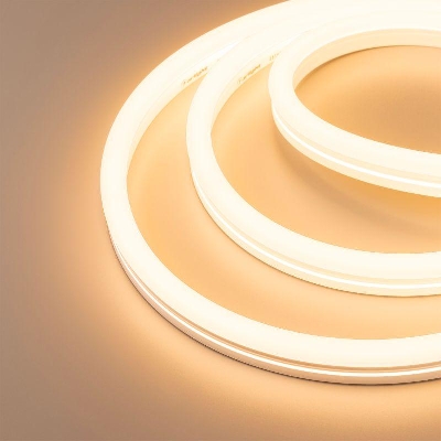 Лента светодиодная MOONLIGHT-SIDE-X336-12х24mm 230V Warm 2400К 11Вт/м IP65 wire x1 грибовидная форма герметичная (уп.50м) Arlight 055521