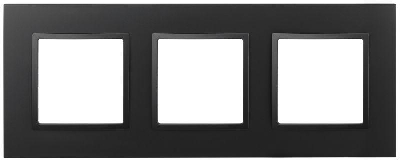 Рамка 3-м Elegance 14-5013-05 Classic антрацит Эра Б0060585