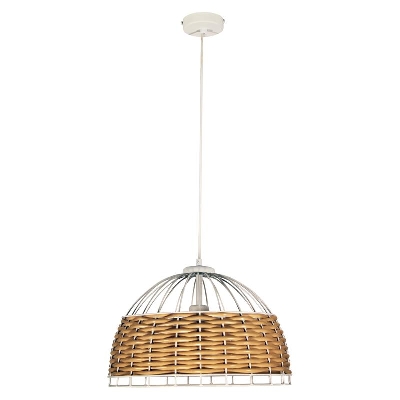 Светильник "Кантри" 212 НСБ 01-60-180 (ИМ) подвесной оплетенный бел. муар Элетех 1005405191