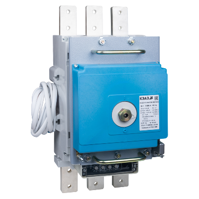 Выключатель автоматический 3п 1000А 135кА ВА53-41-334730 УХЛ3 690В AC НР=230В AC/220В DC ПЭ230AC задн. присоед. КЭАЗ 315448