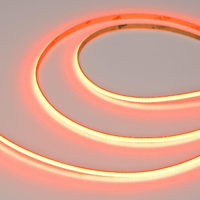 Лента светодиодная COB-X480-4mm 24V Orange 4Вт/м IP20 (уп.5м) Arlight 046909