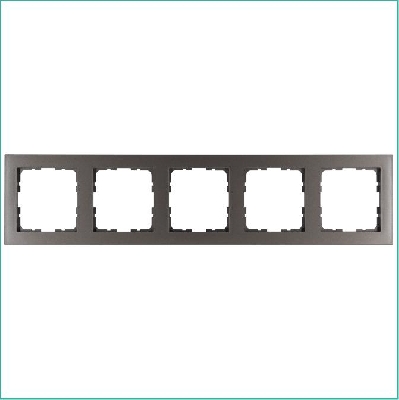 Рамка 5-м G-Classic мокко Jasmart G1005Z