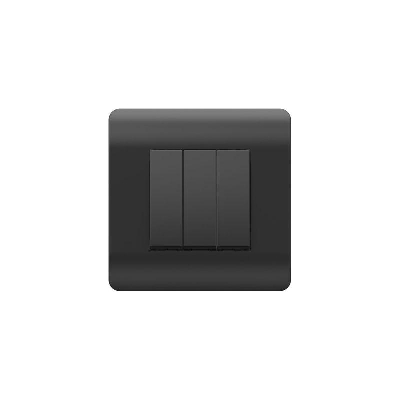 Переключатель 3-кл. NEW3-E 10А черн. CHINT 431510