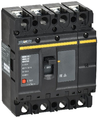 Выключатель-разъединитель 4п 125А ВН88-32 KARAT MASTER IEK KAM-VN10-4-0125