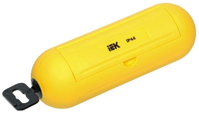 Бокс для защиты кабельного соединения IP44 желт. IEK WBX10-44-K05