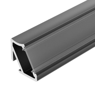 Профиль ALM-V60-2020 ANOD Black L2020 алюм. Arlight 026694(1)