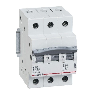 Выключатель-разъединитель 3п 63А RX3 ИЭК Leg 419328