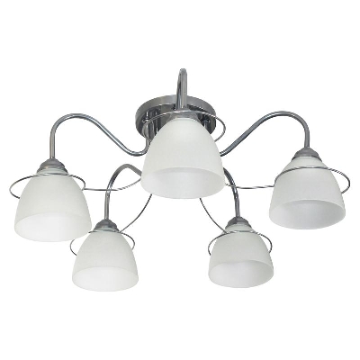 Светильник НСБ 01-5х60-137 "Атлас" 151 хром (Плафон 0898) E27 ИУ Элетех 1005404476