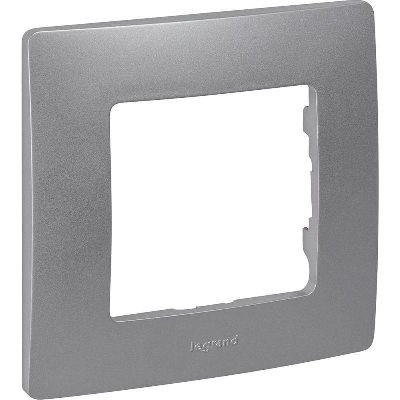 Рамка 1-м Etika алюм. IEK 672551