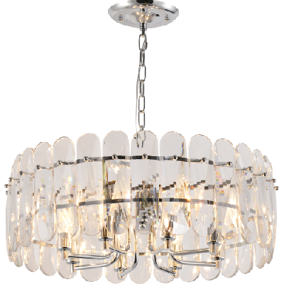 Люстра Jade 1045-308 8хЕ14 40Вт хрусталь Rivoli Б0061212