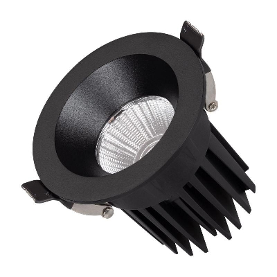 Светильник светодиодный MS-ATOLL-BUILT-R86-10W Warm3000 (BK 36 deg 230В) IP54 металл Arlight 044612