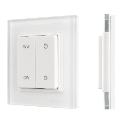 Панель SMART-P49-MIX-G-SUF (3В 1 зона Knob 2.4G) пластик Arlight 032985