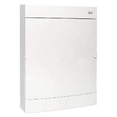 Щит распределительный навесной Unix 3х18мод. IP41 бел. дверь PROxima EKF ux-3x18-nw