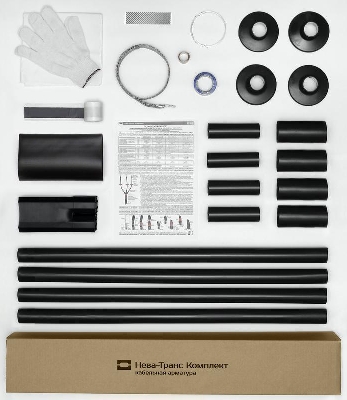 Муфта кабельная концевая наружн. уст. 1кВ 1КНТп-4х(16-25) Нева-Транс Комплект 22020071