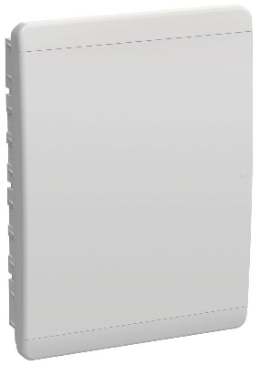 Корпус ЩРВ-П-54 TEKFOR IP41 бел. дверь пластик. IEK TF5-KP13-V-54-41-K01-K01