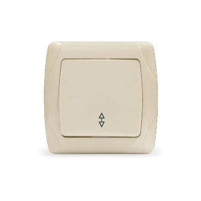 Переключатель проходной 1-кл. СП Маргарита 10А IP20 сл.кость (ivory) UNIVersal М0025-I