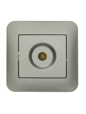 Розетка телевизионная проходная TV СП ASTI IP20 в сборе платина. LEZARD 7081-3535-129