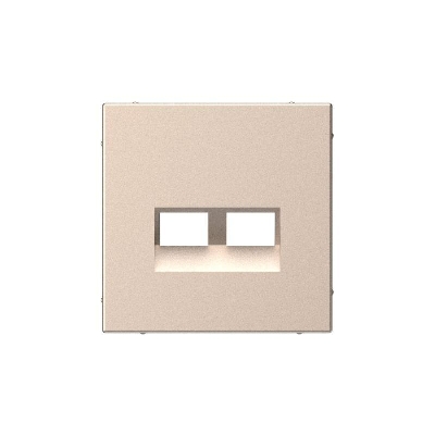 Накладка двойная ArtGallery для информационных функций типа Keystone песочн. SE GAL001290