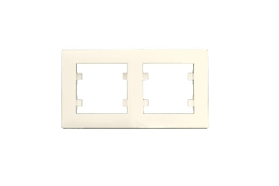 Рамка 2-м Karea RIZZ крем Makel 88010702