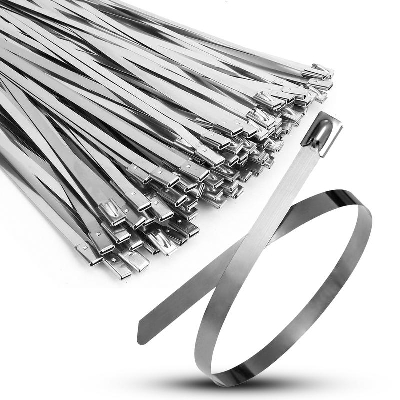 Хомут кабельный 4.6х100 сталь ANSI 316 TOKOV ELECTRIC TKE-HM316-4.6-100-N/100