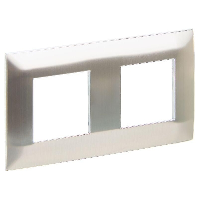 Рамка 2-м SKANDY SK-F32N металл никель IEK SK-M22-M-K50