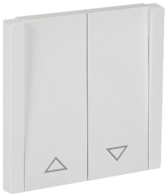 Выключатель жалюзи СП FORTE&PIANO 10А FP211 бел. IEK FP-V15-0-10-1-K01