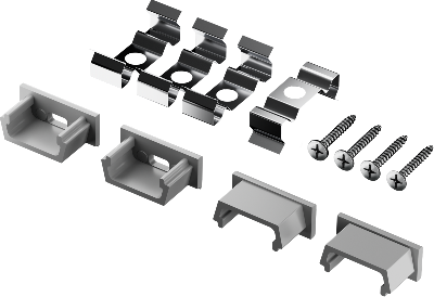 Комплект клипс 91 944 ИМПСЛ-01 (4 крепежные клипсы с заглушками) для ИПСЛ-01 Innolux 91944