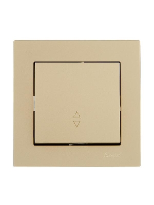 Выключатель проходной VESNA зол. LEZARD 742-3688-105