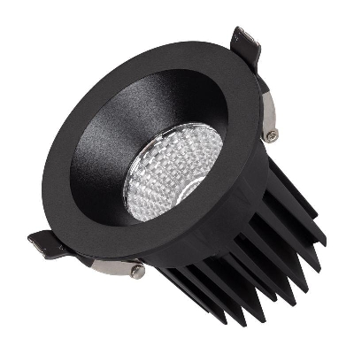 Светильник светодиодный MS-ATOLL-BUILT-R86-10W Warm3000 (BK 60 deg 230В) IP54 металл Arlight 041573